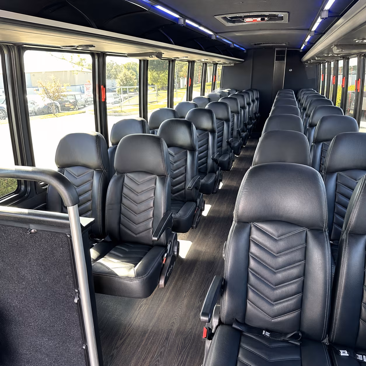la mesa religious group transportation onboard seating